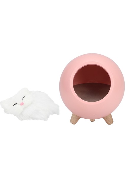 Sevimli Kedi Gece Lambası Küçük Evcil Hayvan Evi LED Gece Lambası Yatak Odası Aydınlatma Atmosfer Lambasıpembe (Yurt Dışından) modelleri