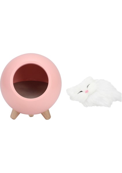 Sevimli Kedi Gece Lambası Küçük Evcil Hayvan Evi LED Gece Lambası Yatak Odası Aydınlatma Atmosfer Lambasıpembe (Yurt Dışından) fırsatları