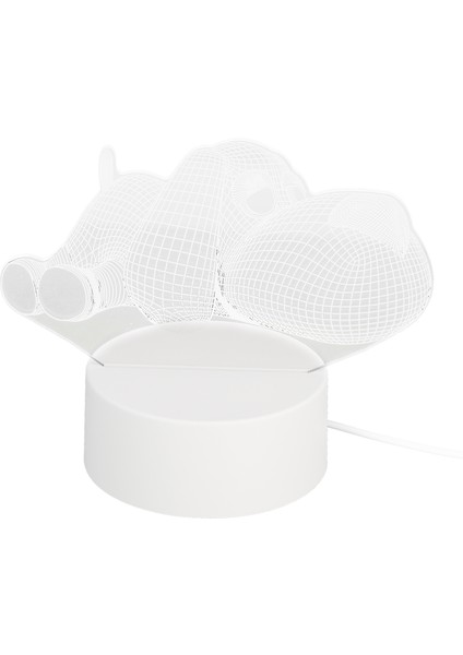 Gece Lambası Sevimli 3D Yavru Köpek Şeklinde Karikatür Gece Lambası Yatak Odası Dekorasyonları Erkek Kız Çocuk Oturma Odası (Yurt Dışından) fiyatları