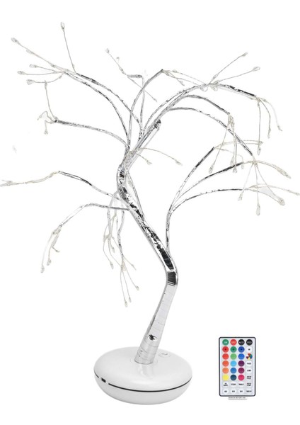 Ağaç Lambası 108 LED Uzaktan Kumanda Rgbw Çift Güç Kaynağı IP20 Su Geçirmez Bonsai Ağaç Masa Lambası Barlar Restoranlar Yatak Odaları Için (Yurt Dışından) indirimleri