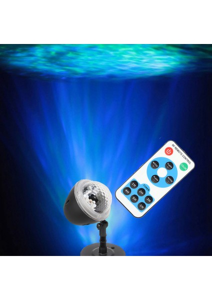 Okyanus Dalgaları Projeksiyon Işığı Rgb Su Efekti Su Geçirmez Gece Lambası Dekorasyon Için (Yurt Dışından) modelleri