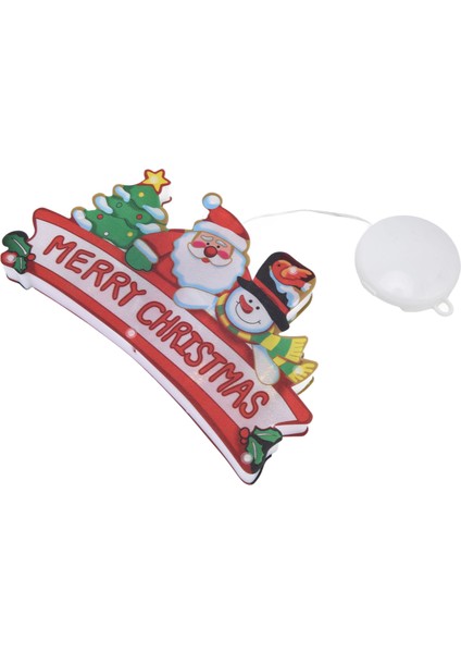 LED Noel Pencere Işıkları Iç Mekan Noel Dekorasyonu Pencere Işıkları Cam Kapı Asılı Işıklar (Yurt Dışından)