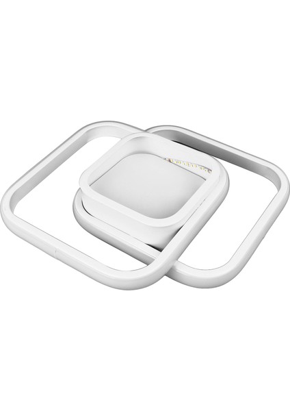 24W Koridor Işığı Modern LED Kare Tavan Işığı Küçük Asile Lambası Yatak Odası Mutfak Oturma Odası Dolaplar Merdivenler 110‑265V Beyaz Işık 6000K Beyaz (Yurt Dışından)