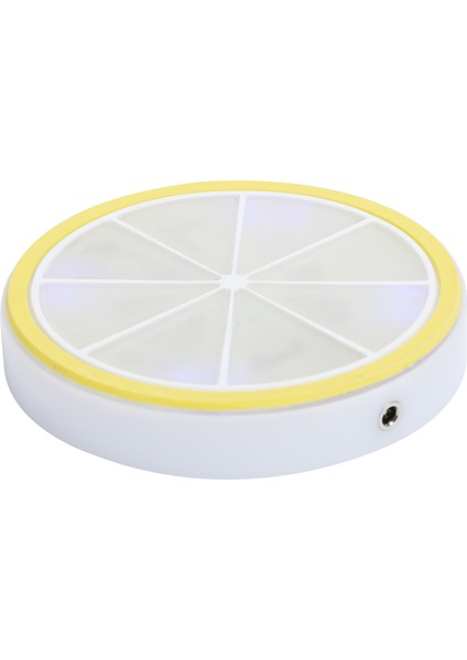 LED Kaymaz Işıklı Bardak Altlığı Dokunmatik Anahtar USB Şarj Çubuğu Ktv Kokteyl Matı Ultra Ince Yuvarlak Yastık (Yurt Dışından) modelleri