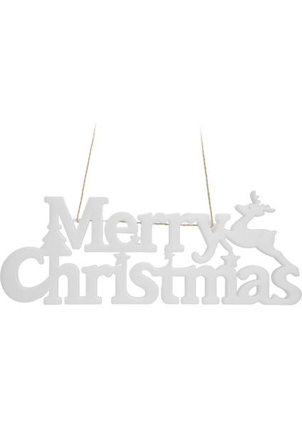 Harf Işıkları Noel Peri Işıkları Pil ile Çalışan LED Asılı Lamba Noel Süslemeleri Için (Yurt Dışından)