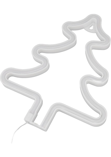Noel Neon Işık Noel Ağacı Şekli Neon Işık USB Dekoratif Gece Lambası Masa Duvar Ekranı Için (Yurt Dışından) fırsatları