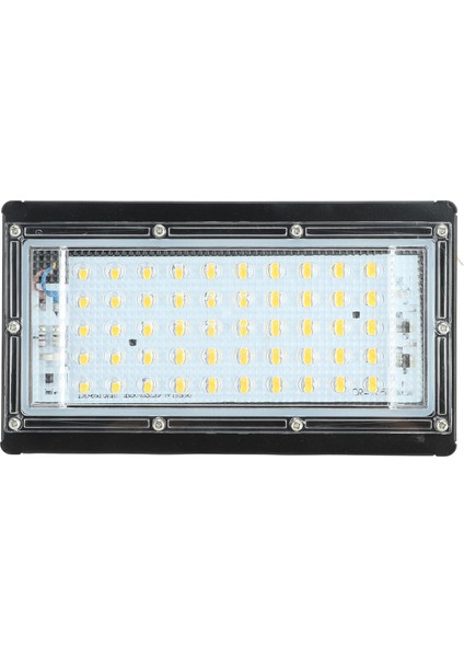 50W LED Sokak Lambası Sıcak Beyaz LED Sokak Lambası Açık Su Geçirmez Avlu Lambası 180‑240V (Yurt Dışından)