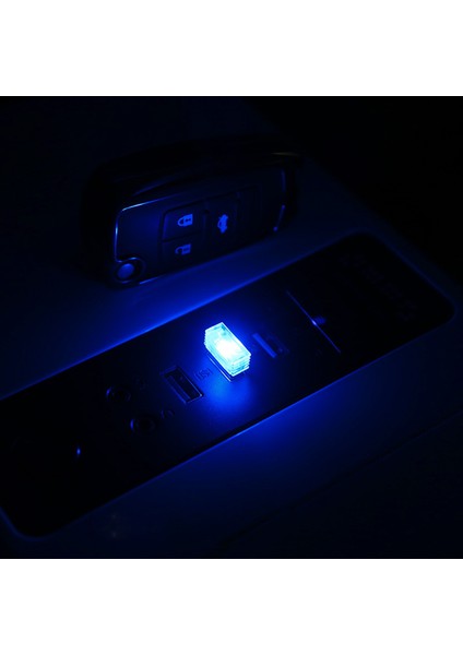 USB Ortam Işığı LED Gece Lambası Hiçbir Değişiklik Yok Araba Atmosfer Işığı Dekorasyon Araba Iç Mekan Ev (Yurt Dışından) indirimleri