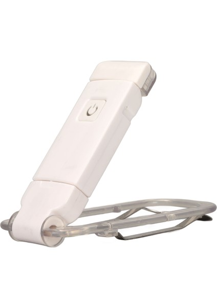 Klipsli Okuma Işığı Katlanabilir Döndürülebilir Tasarım USB Şarjlı Yumuşak LED Işık Klipsli Kitap Işığı Yatak Seyahat Ofis (Yurt Dışından) fırsatları