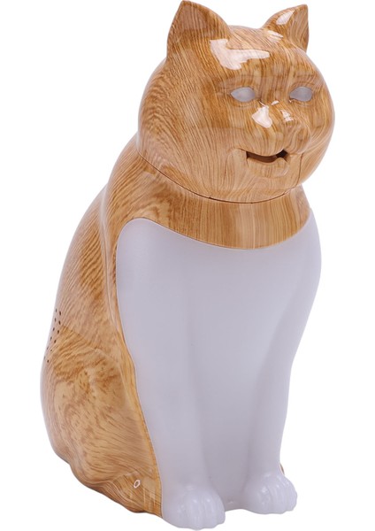 Kedi Gece Lambası Sevimli Dekoratif Lamba USB Şarjlı Kısılabilir Uzaktan Kumandalı Sesli Başucu Lambası Yatak Odası Oturma Odası Için (Yurt Dışından)