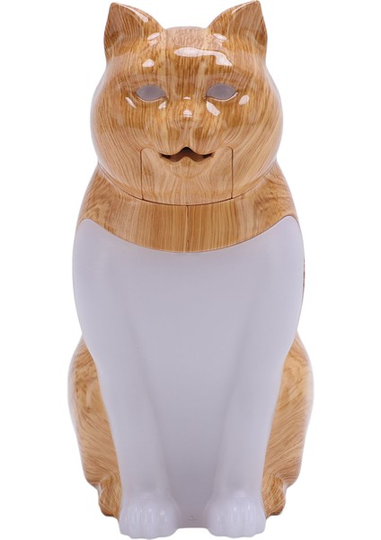 Kedi Gece Lambası Sevimli Dekoratif Lamba USB Şarjlı Kısılabilir Uzaktan Kumandalı Sesli Başucu Lambası Yatak Odası Oturma Odası Için (Yurt Dışından)
