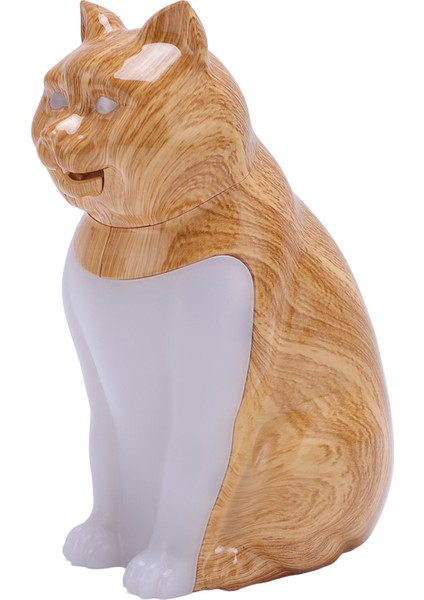 Kedi Gece Lambası Sevimli Dekoratif Lamba USB Şarjlı Kısılabilir Uzaktan Kumandalı Sesli Başucu Lambası Yatak Odası Oturma Odası Için (Yurt Dışından)