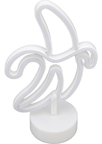 Muz Neon Işık Pil USB Güç LED Muz Neon Gece Işıkları Balkon Doğum Günü Partisi Noel Dekorasyonu (Yurt Dışından) fırsatları