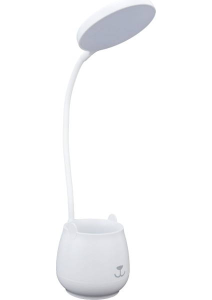LED Masa Lambası Plastik Esnek Masa LED Işığı Kalem Tutucu ile Masa Aydınlatması Için 5V (Yurt Dışından)