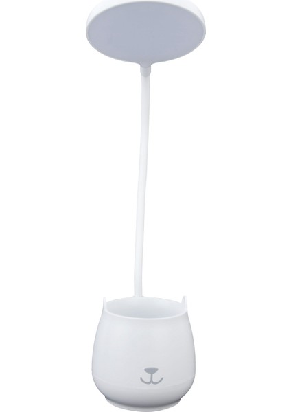 LED Masa Lambası Plastik Esnek Masa LED Işığı Kalem Tutucu ile Masa Aydınlatması Için 5V (Yurt Dışından)