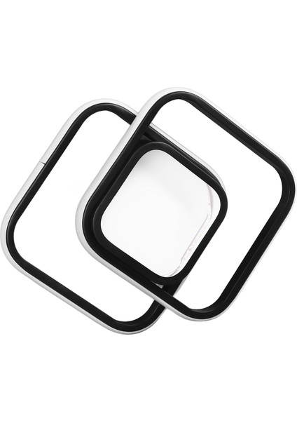 24W Modern LED Tavan Aydınlatma Armatürü Alüminyum LED Tavan Lambası 3 Renk Sıcaklığı Oturma Odası Yatak Odası Koridorları Için 85‑265V Siyah (Yurt Dışından) modelleri