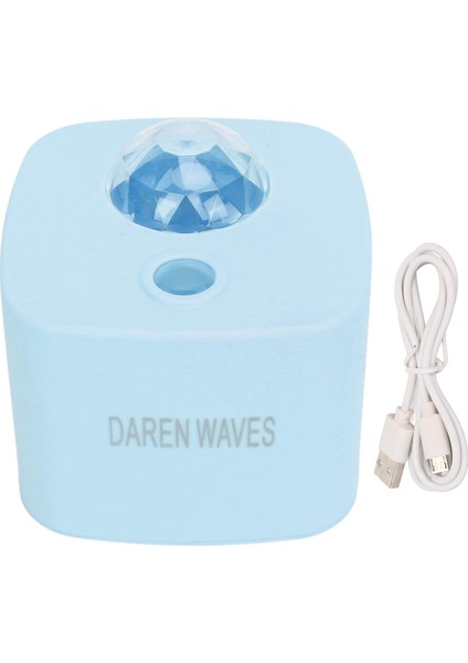 USB Kablolu Ocean Wave Gece Lambası Projektörü Romantik Ocean Wave ve Yıldız Projesi LED Gece Lambası Parti Yatak Odası Dekoru Mavi (Yurt Dışından)