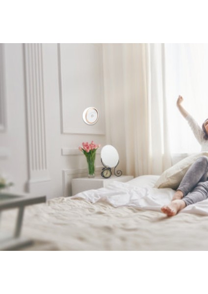 Ev 6 LED Hareket Sensörlü Işık Indüksiyon Lambası Dolap Gardırop Koridor Gece Lambası (Yurt Dışından)