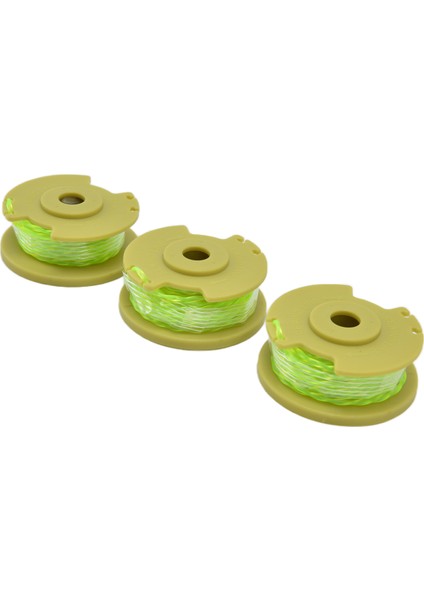 Ryobi 0.08IN 18V 24V 40V Ip Kesme Makinesi Parçalarına Uygun 3 Adet Yedek Kesme Misinası Makarası (Yurt Dışından)