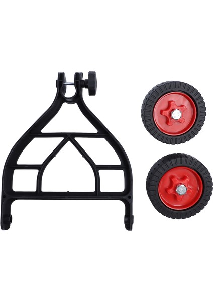 Çim Biçme Makinesi Tekerleği Abs Hızlı Kurulum Çim Biçme Makinesi Bahçecilik ve Budama Için Yardımcı Destek Tekerleği (Yurt Dışından)