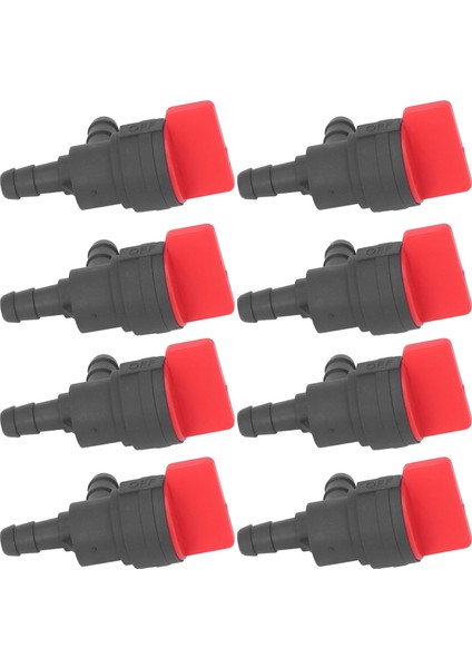 8 Adet 1/4in Yakıt Kesme Vanası 90 Derece Kesme Vanası Düz Gaz Vanası Stens Için Oregon Için Mtd Için Cub Cadet Için (Yurt Dışından)