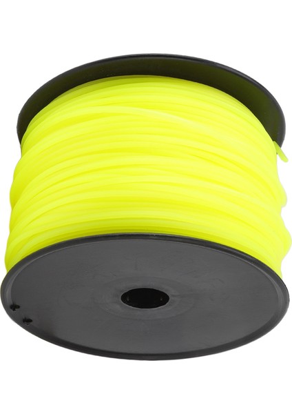 3mm Iplik Kesme Makinesi Ipi Kare Kesme Makinesi Ipi Çim Biçme Makinesi Ipi Husqvarna Sarı 168M/551.2FT (Yurt Dışından)