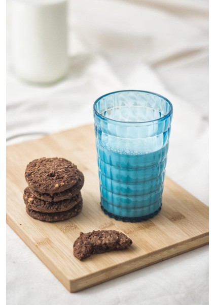 Allegra Aquamarin Akrilik Bardak | 400 ml Su, Meşrubat ve Sunum Bardağı | Cam Değildir | Kırılmaya Dayanıklı Tekli