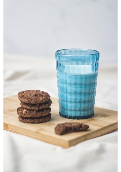 Allegra Aquamarin Akrilik Bardak | 400 ml Su, Meşrubat ve Sunum Bardağı | Cam Değildir | Kırılmaya Dayanıklı Tekli
