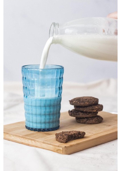 Allegra Aquamarin Akrilik Bardak | 400 ml Su, Meşrubat ve Sunum Bardağı | Cam Değildir | Kırılmaya Dayanıklı Tekli