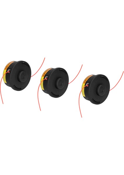 3 Adet Trimmer Kafası Yedek Parçası Stihl 25‑2 FS90 FS100 FS110 FS130 FS250 FS56 Için Uygundur (Yurt Dışından)