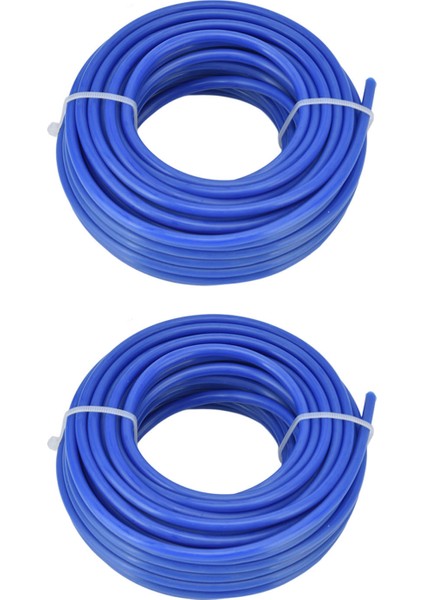 2 Adet 4mm Ip Kesme Misinası Naylon Yuvarlak Kesme Misinası Mavi Çim Biçme Makinesi Aksesuarları Husqvarna 10M / 32.8ft (Yurt Dışından) modelleri
