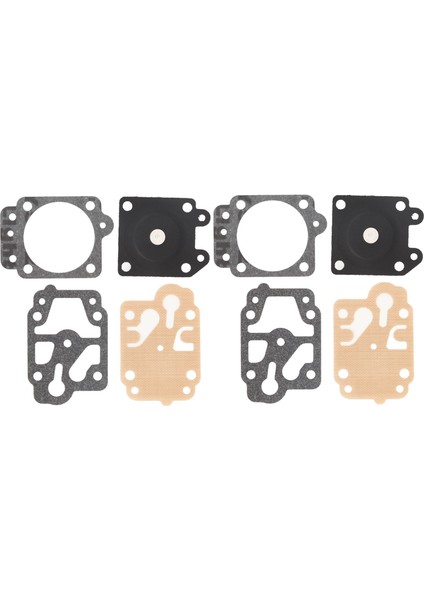 2 Set Karbüratör Diyafram Onarım Contası Kitleri Karbüratör Servis Kiti, Kağıt Ped ve Conta ile Çim Biçme Makinesi Için (Yurt Dışından)
