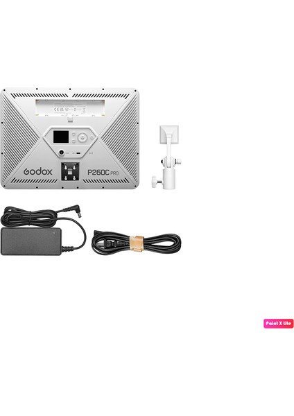 Godox P260C Pro Bi-Color LED Panel Video Işığı 2'li Kit