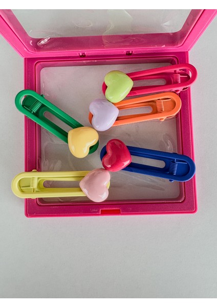 Çocuk Kalpli Pens Toka Kutulu Set fiyatları