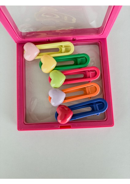 Çocuk Kalpli Pens Toka Kutulu Set fırsatları