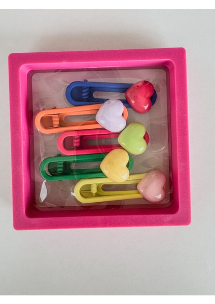 Çocuk Kalpli Pens Toka Kutulu Set indirimleri