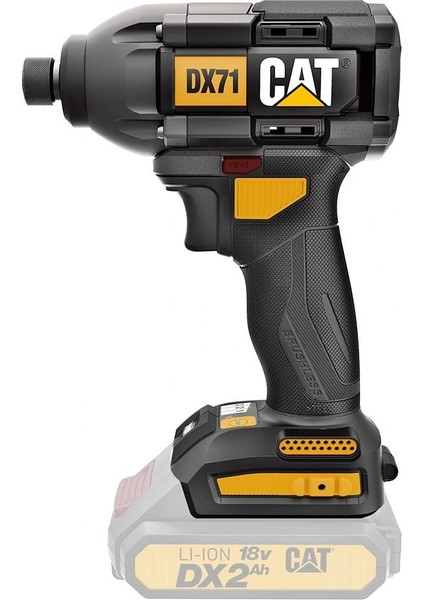 Cat DX71B 18VOLT 215NM Kömürsüz Profesyonel Şarjlı Darbeli Tornavida (Akü Dahil Değildir) fiyatları