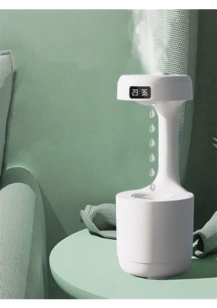 Dijital Ekranlı Humidifier – Anti Yer Çekimi Çeşmesi, Aroma Terapi Difüzörü, Sessiz Çalışma