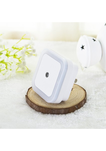 LED Gece Lambası Akıllı Işık Kontrolü Yatak Odası Başucu Lambası Koridor Lambası ‑ (Yurt Dışından)