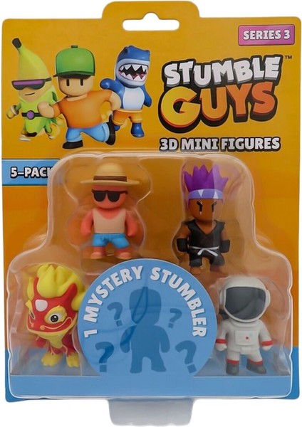 TUY22000 Stumble Guys 5li Mini Figür fırsatları