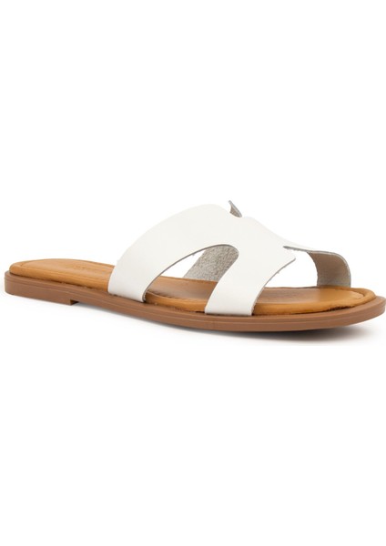 Hakiki Deri Kadın Terlik DG6055 modelleri