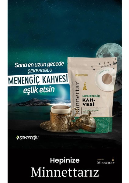 Minnettar Kahve Çeşitleri 165 gr x 6 Adet (Osmanlı, Karamel, Fındık, Dibek, Menengiç, Ruby Çikolata)