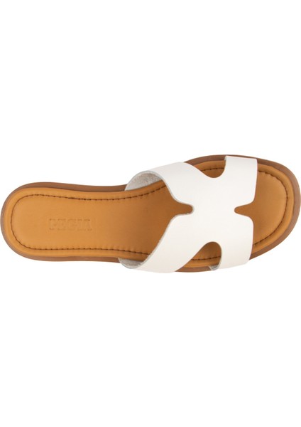 Hakiki Deri Kadın Terlik DG6055 indirimleri