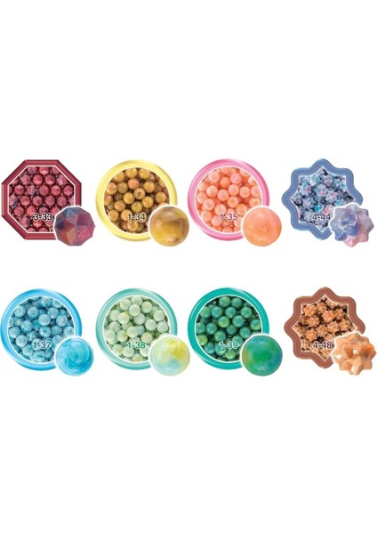 35089 Aquabeads Suluboya Renkleri Yedek Boncuk Pakedi- 800 Parça +4 Yaş