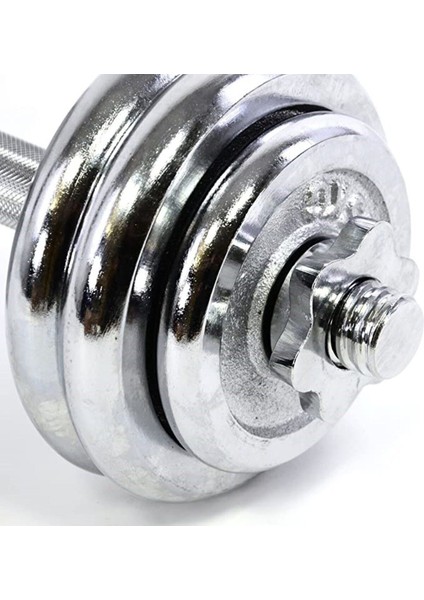 Ckspor 30 kg Krom Dumbell Seti Çantalı Döküm Plaka Dambıl Seti CKS420