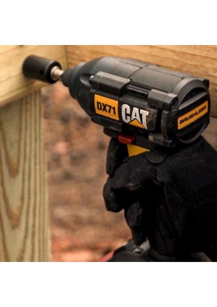 Cat DX71BC 18VOLT 2.0AH Li-Ion Tek Akülü 215NM Kömürsüz Profesyonel Şarjlı Darbeli Tornavida indirimleri