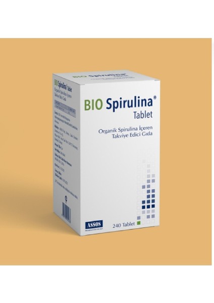 Bio Spirulina 240 Tablet