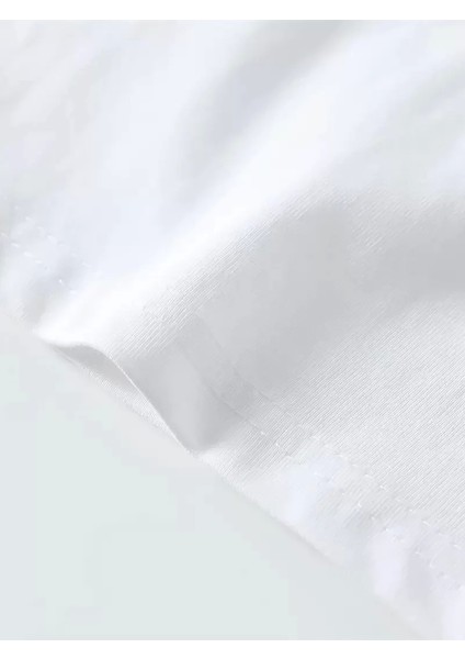 Eşsiz Baskı Tasarımlı Şık Büyük Beden Erkek Tişörtü - Rahat Polyester, Makinede Yıkanabilir, Yuvarlak Yaka - Her Mevsim Için Mükemmel - Beyaz fırsatları