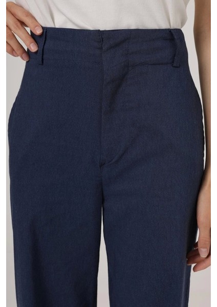 Duble Paça Pantolon - Indigo