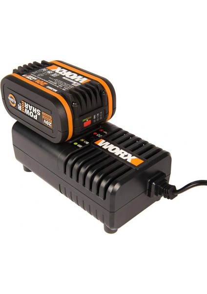 Worx WA3604 20VOLT 4.0AH Powershare Li-Ion Akü ve Akü Şarj Cihazı